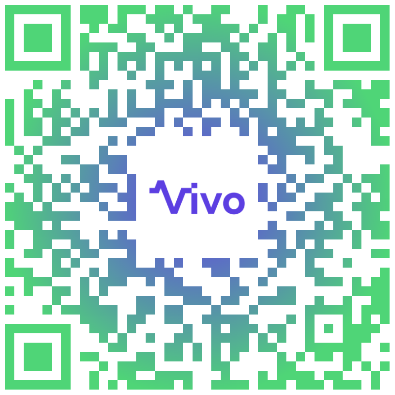 QR code to download the Vivo Pharmacy app